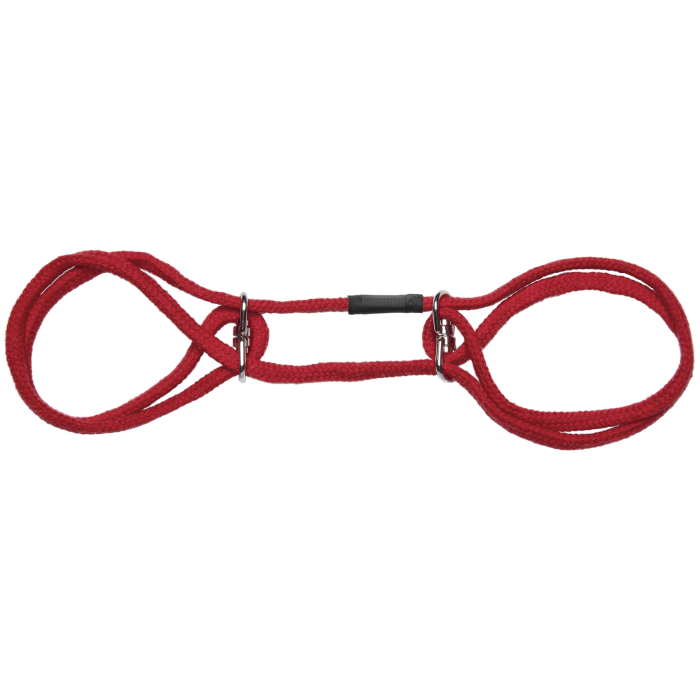 doc-johnson-bondage-japonais-menottes-coton-rouge-et-noir image 2