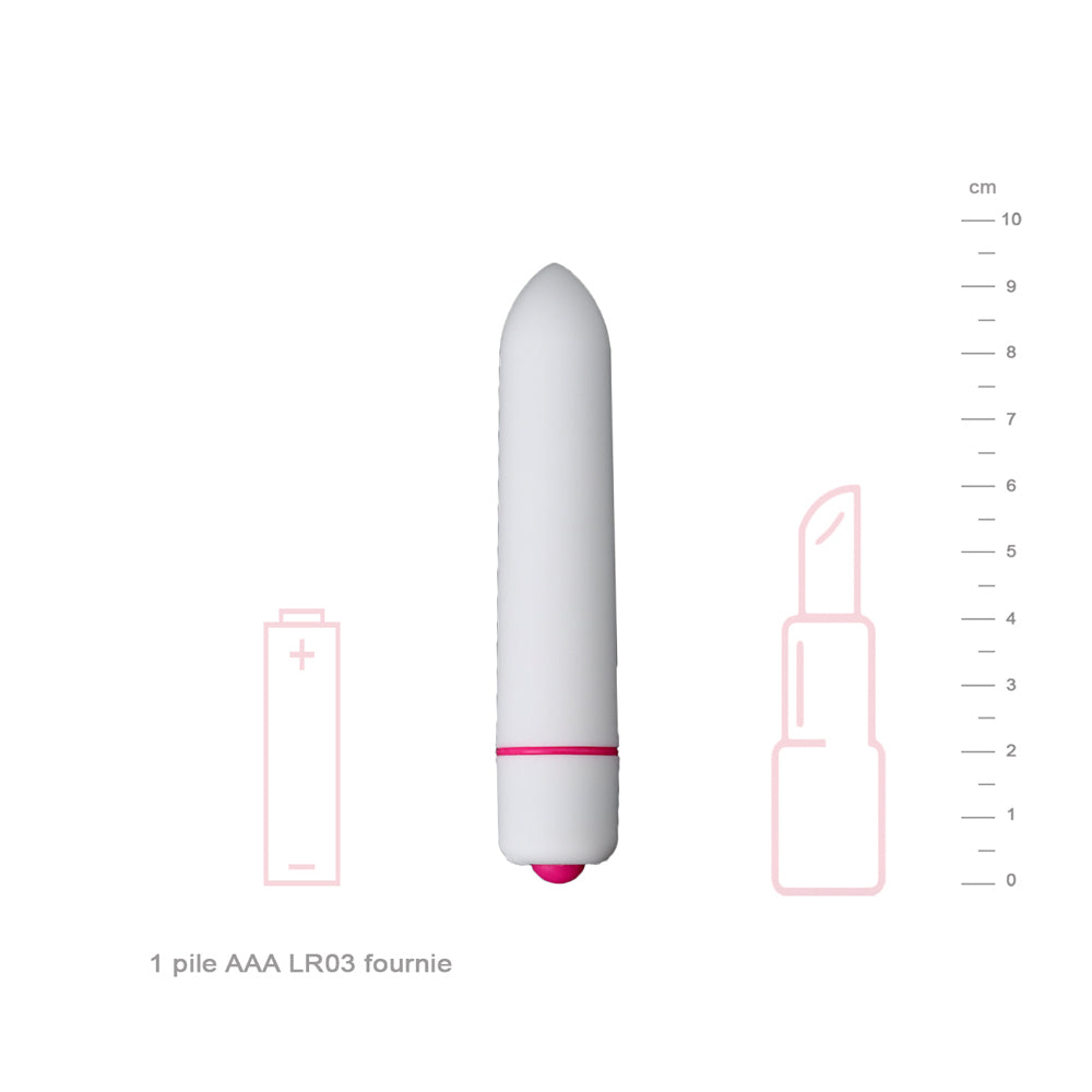 be-happy-nano-bullet-stimulateur-clitoridien-blanc-5-modes image 3