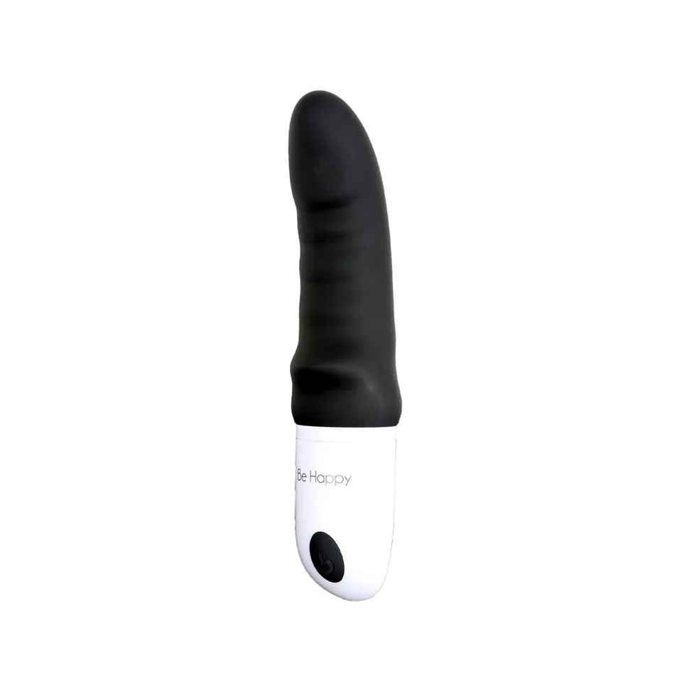 be-happy-ph-nom-nal-vibromasseur-point-g-silicone-noir-stri image 1