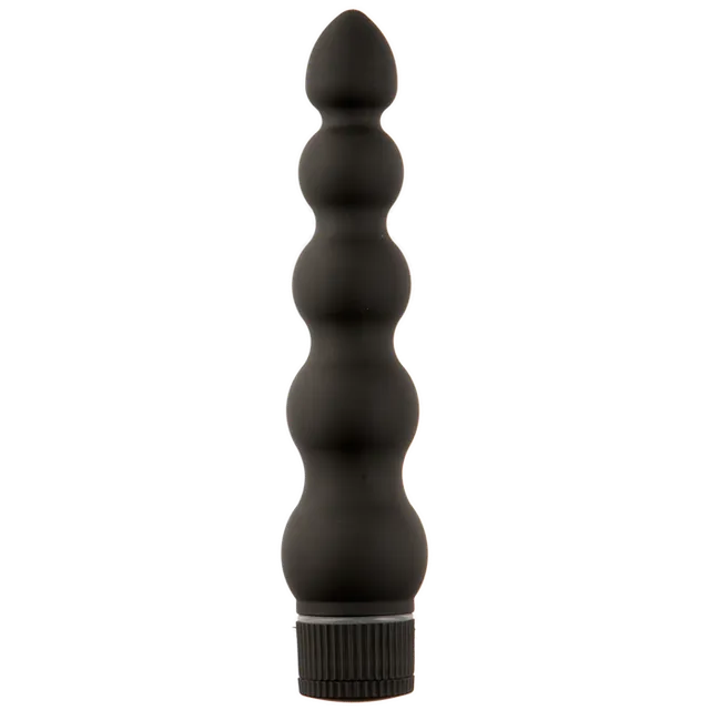 doc-johnson-black-magic-7-inch-vibromasseur-nervur-noir image 1