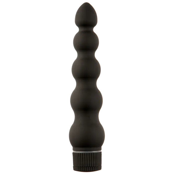 doc-johnson-black-magic-7-inch-vibromasseur-nervur-noir image 1