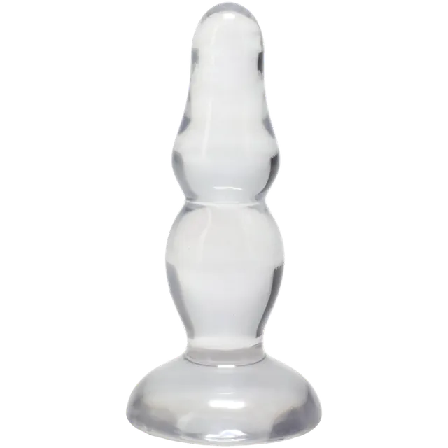 doc-johnson-crystal-jellies-plug-anal-novice-10-cm-transparent image 1