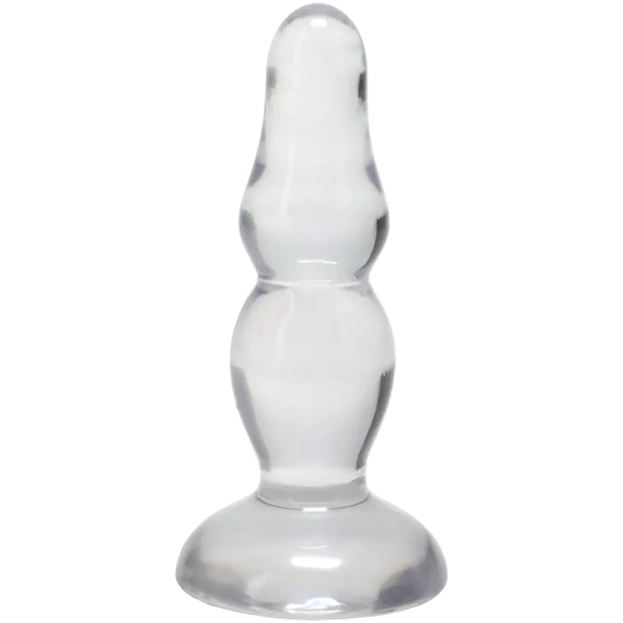 doc-johnson-crystal-jellies-plug-anal-novice-10-cm-transparent image 1