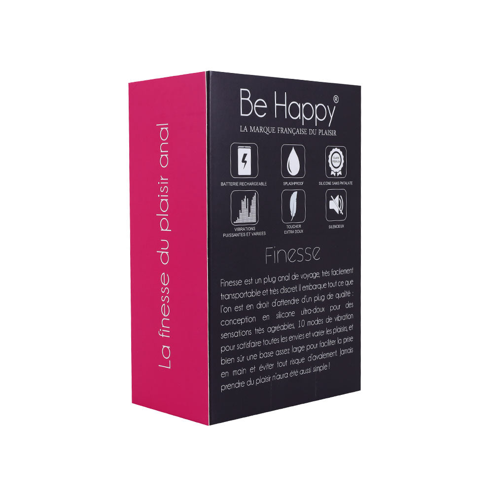 be-happy-sextoy-anal-finesse-petit-plug-rose-vibrant image 6