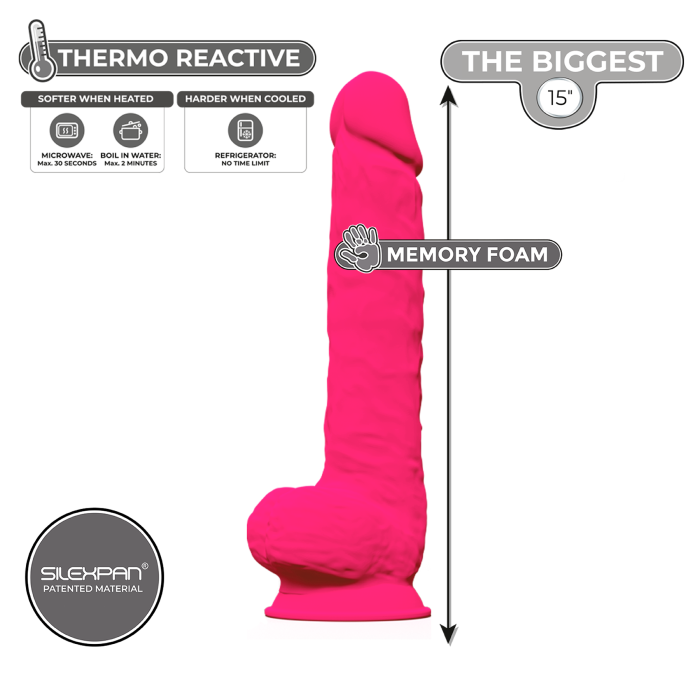 doc-johnson-silex-d-model-1-gode-silicone-38-cm-rose image 5