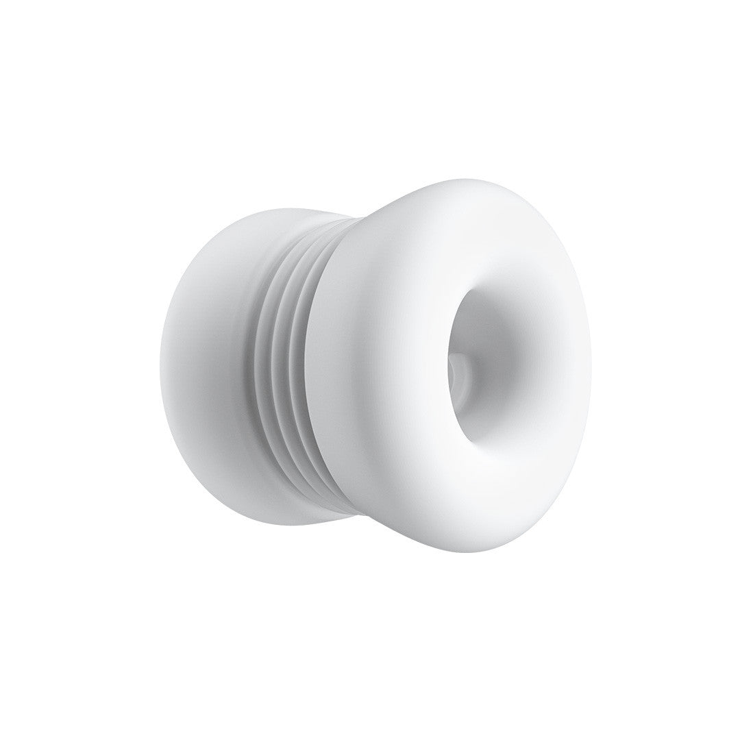 be-happy-wavy-masturbateur-cockring-bumper-blanc-tpe-souple image 1