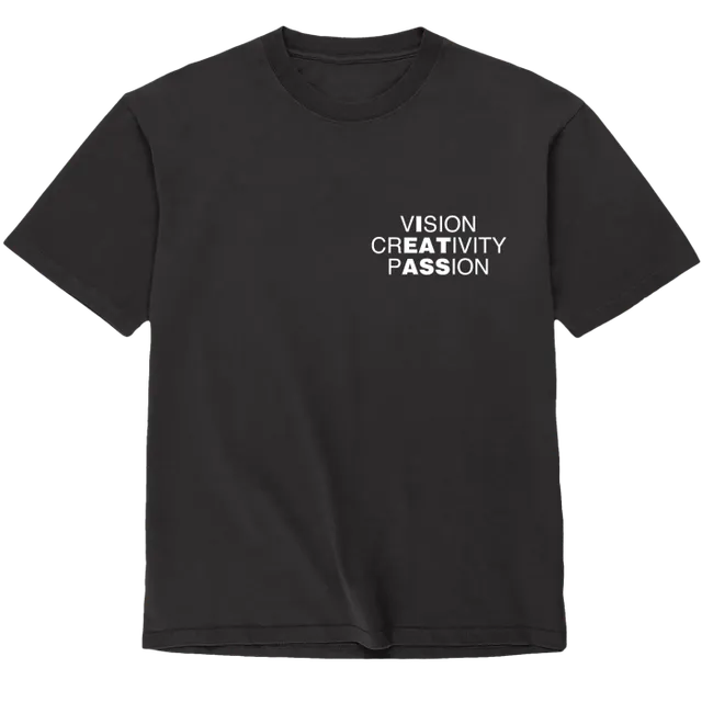 assholes-live-forever-vision-creativity-t-shirt-noir-s-100-coton image 1