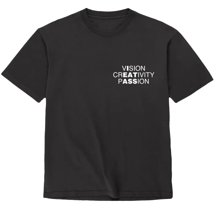 assholes-live-forever-vision-creativity-t-shirt-noir-s-100-coton image 1