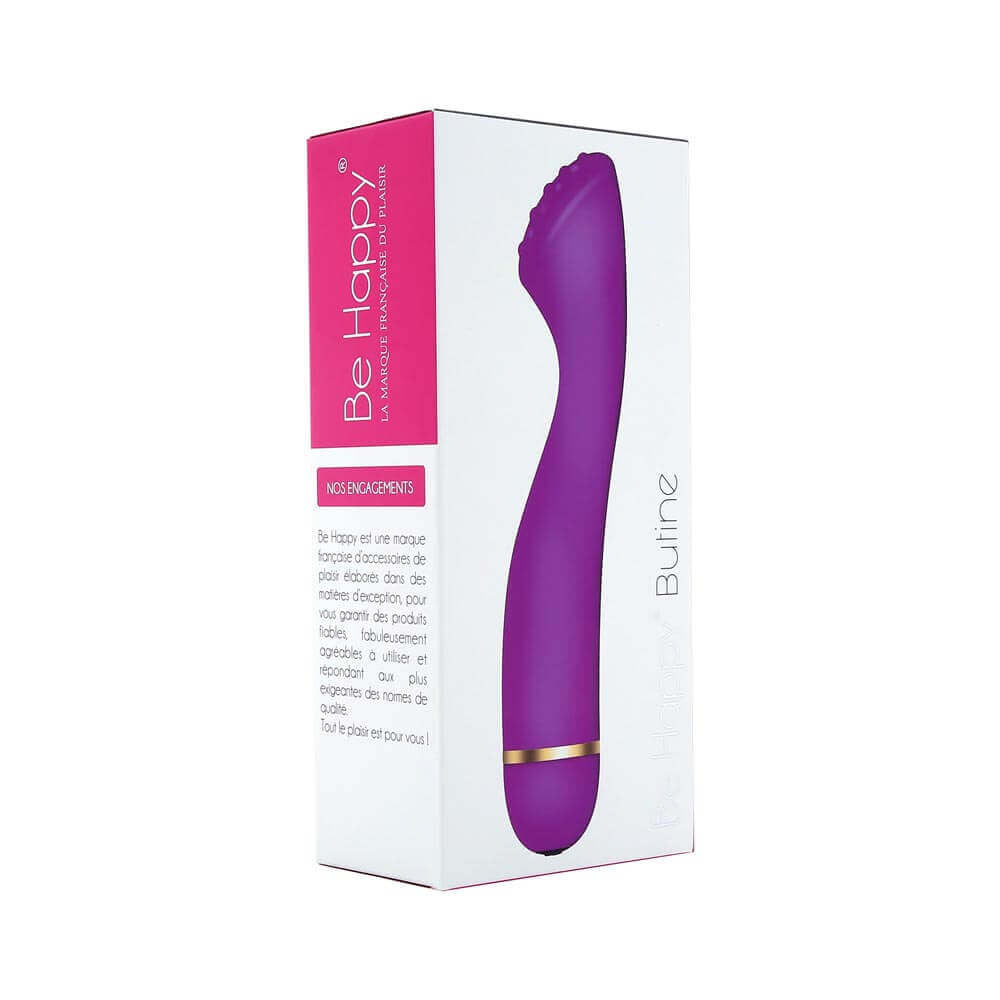 be-happy-butine-vibromasseur-point-g-silicone-rose-violet image 4