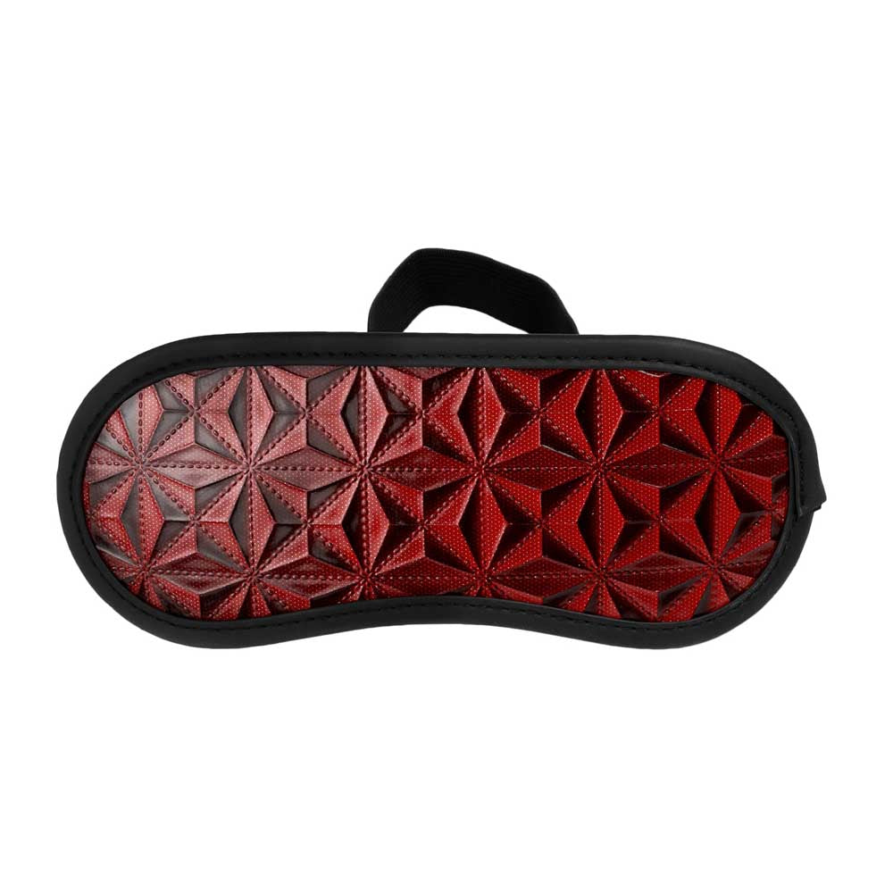 be-happy-imp-rieux-set-attache-similicuir-noir-rouge image 2