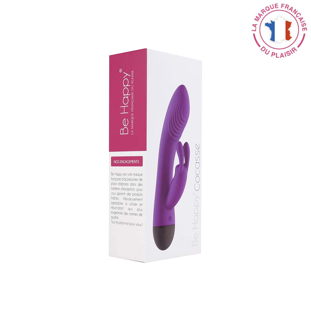 be-happy-cocasse-vibromasseur-rabbit-violet-point-g image 4
