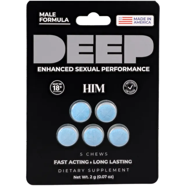doc-johnson-deep-him-5-chews-comprim-s-blue-razz-homme image 1