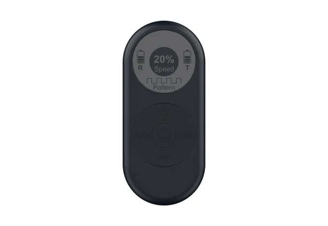 be-happy-t-l-commande-lcd-rechargeable-accessoire-noir-mod-le-1 image 1