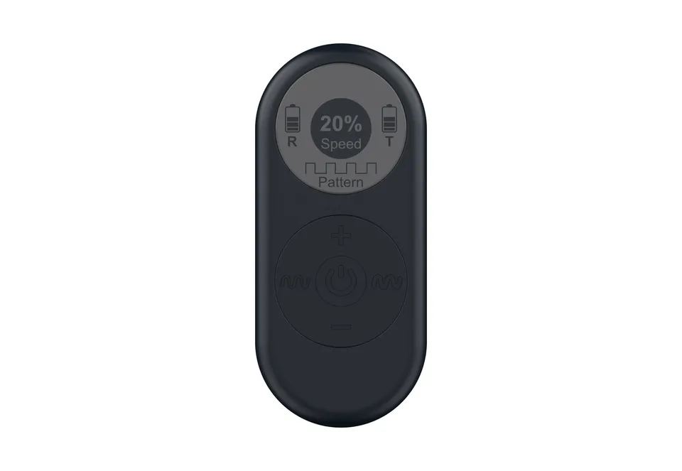 be-happy-t-l-commande-lcd-rechargeable-accessoire-noir-mod-le-1 image 1