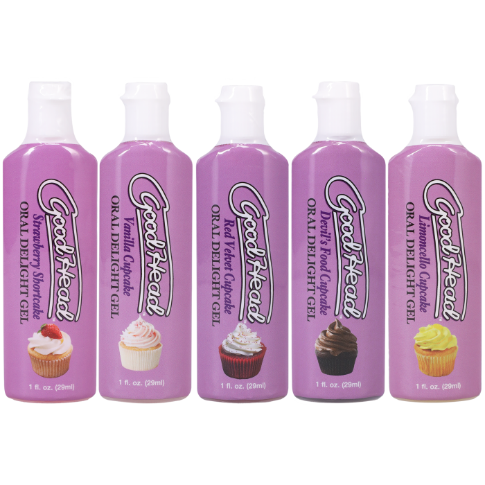doc-johnson-goodhead-oral-delight-gel-cupcakes-5x29-ml image 1