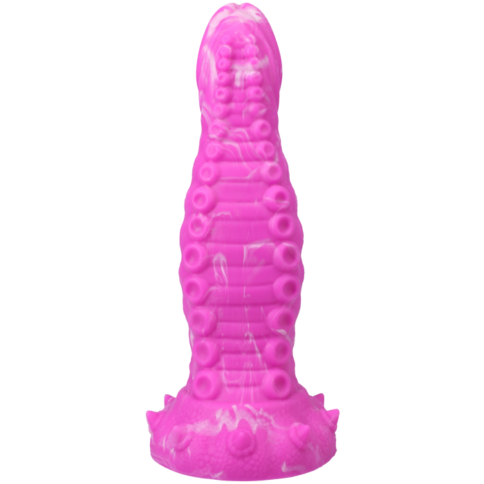 doc-johnson-vac-u-lock-tentacled-traveler-gode-silicone-rose image 2