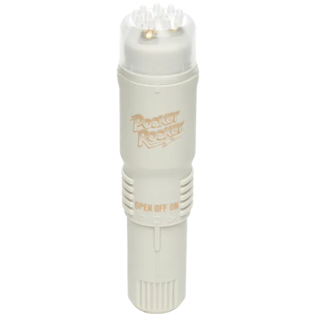 doc-johnson-pocket-rocket-mini-vibromasseur-original-blanc image 1