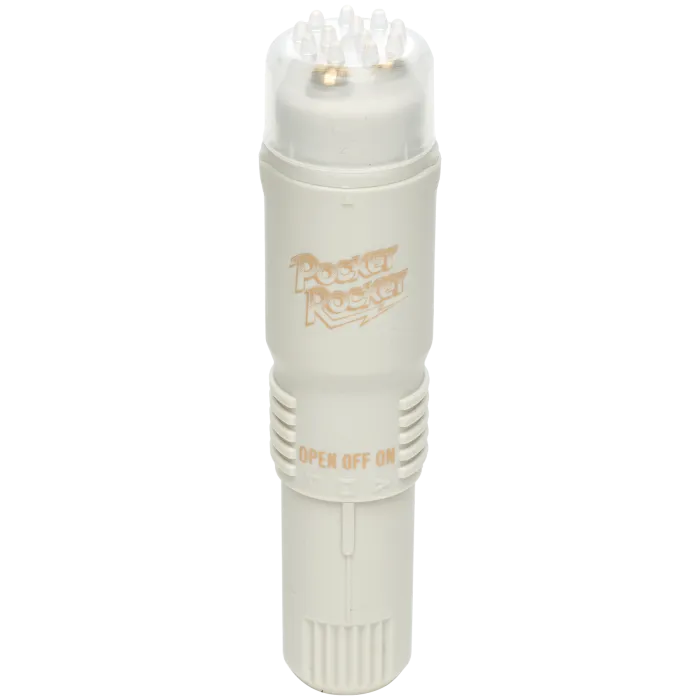 doc-johnson-pocket-rocket-mini-vibromasseur-original-blanc image 1