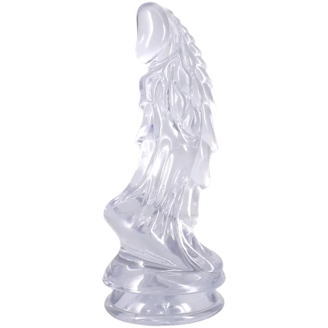 doc-johnson-crystal-jellies-invader-gode-transparent-sans-phtalates image 1