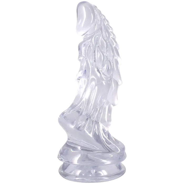 doc-johnson-crystal-jellies-invader-gode-transparent-sans-phtalates image 1