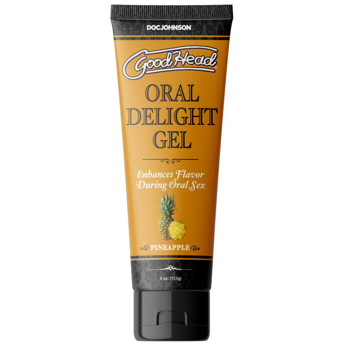doc-johnson-goodhead-oral-delight-gel-oral-ananas-113-g-sans-sucre image 1