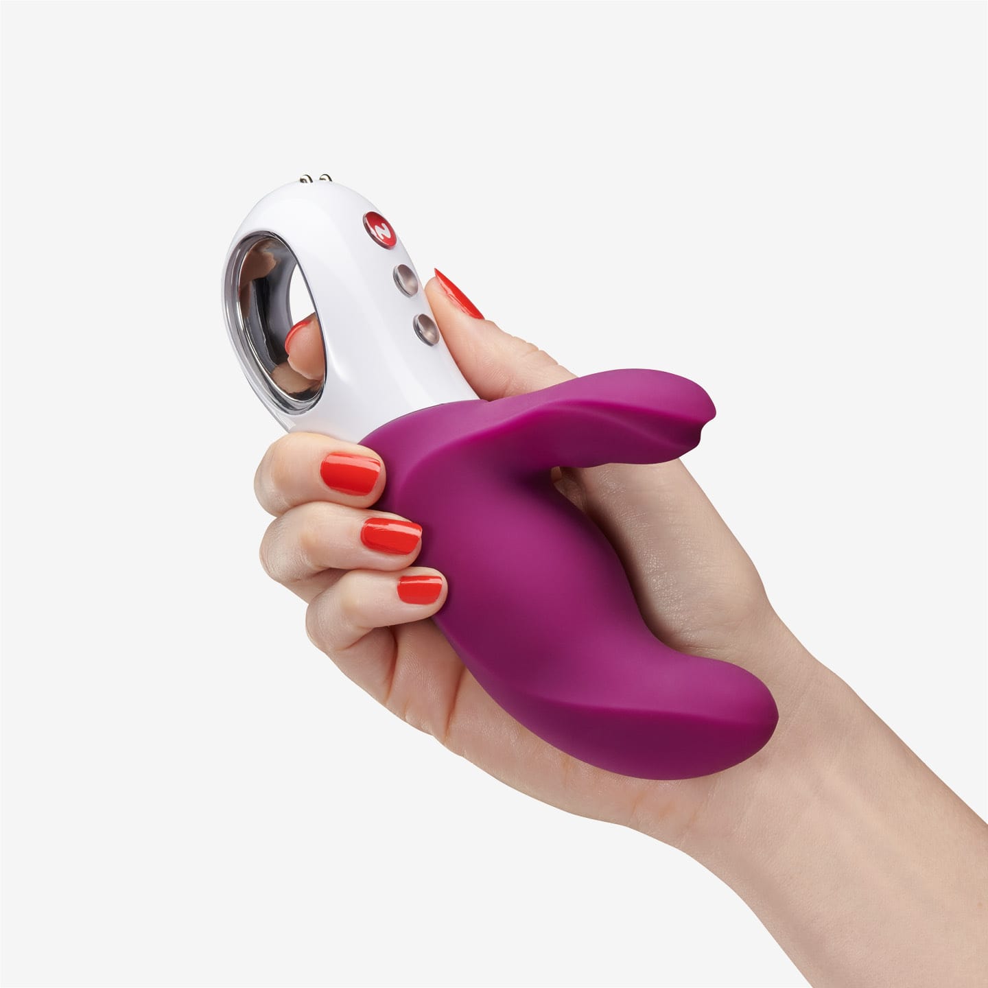 fun-factory-vibrators-miss-bi-rabbit-vibrant-violet-double image 2