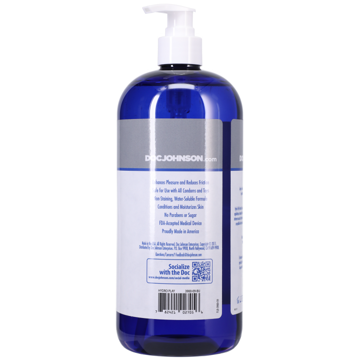 doc-johnson-titanmen-hydro-play-lubrifiant-eau-946-ml image 2