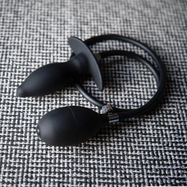 be-happy-aventurier-plug-gonflable-anal-noir image 1