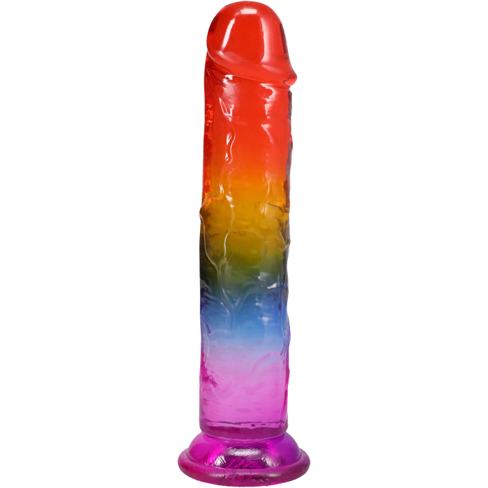 doc-johnson-crystal-jellies-dong-gode-rainbow-21-5-cm image 3
