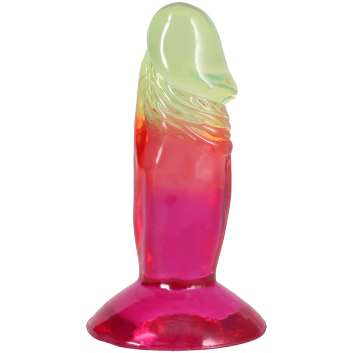 doc-johnson-crystal-jellies-gode-souple-11-cm-rainbow image 3