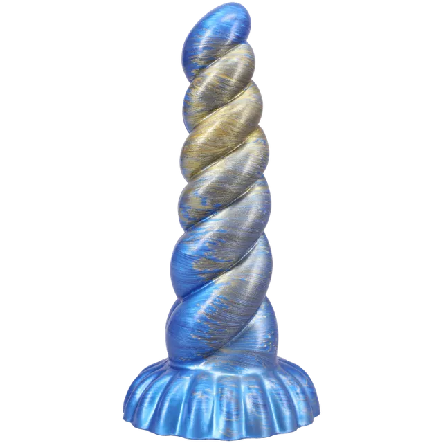 doc-johnson-vac-u-lock-outer-rim-gode-silicone-bleu-dor image 1