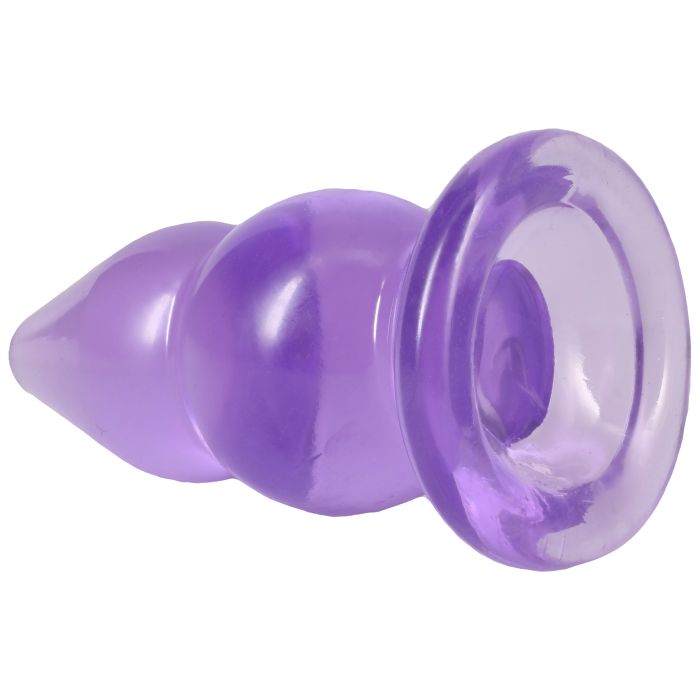 doc-johnson-crystal-jellies-double-pop-plug-anal-15-cm-transparent image 8