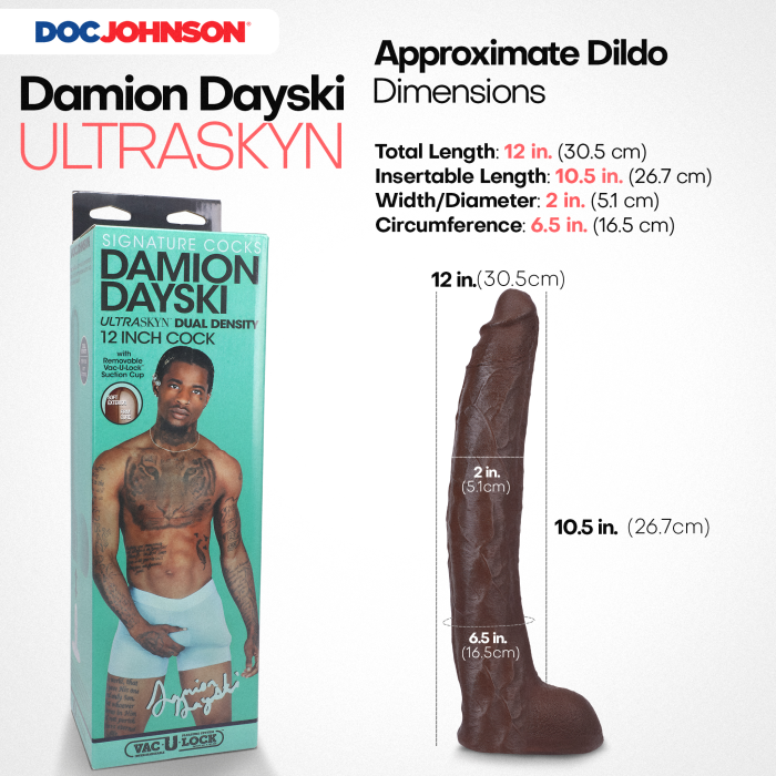 doc-johnson-signature-damion-dayski-12-inch-gode-ultraskyn image 2